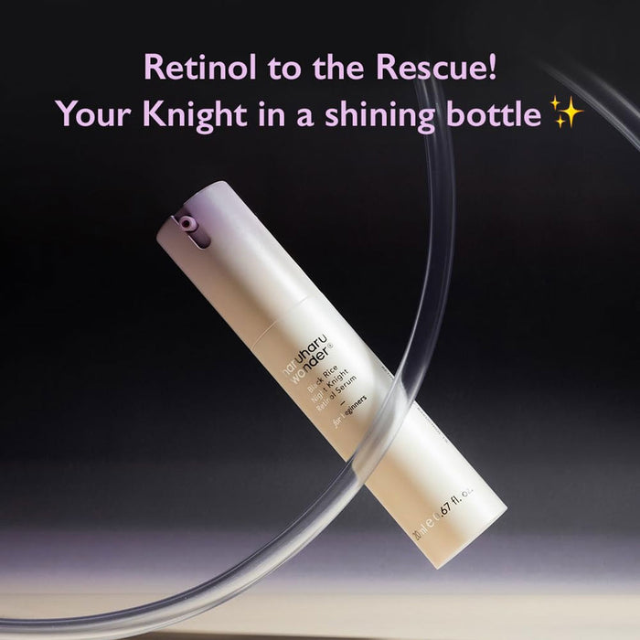 HARUHARU WONDER Black Rice Night Knight Retinol Serum Nudie Glow Australia