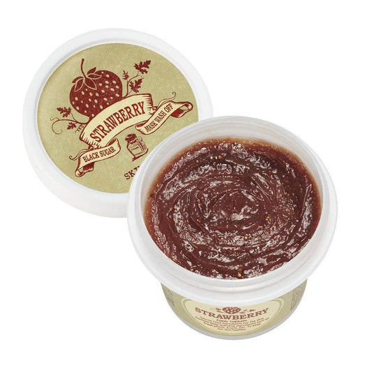 SKINFOOD Black Sugar Strawberry Mask Wash Off Nudie Glow Korean Skin Care Australia