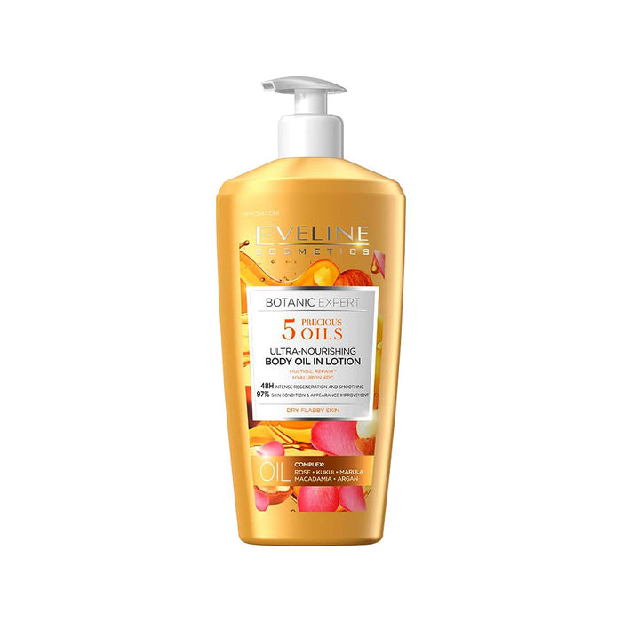 Botanic Expert 5 Precious Oils Ultra-Nourishing Body Oil In Lotion 350ml