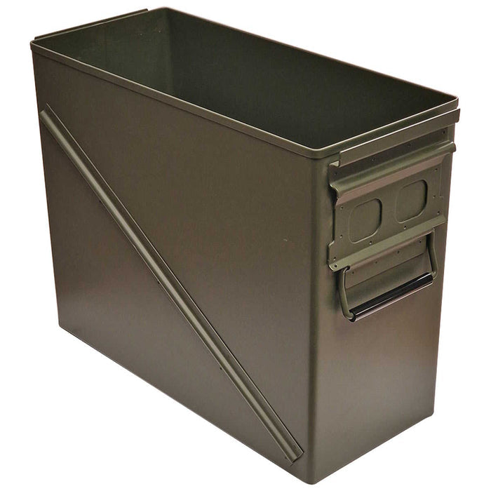 open new british army green m548 ammo box