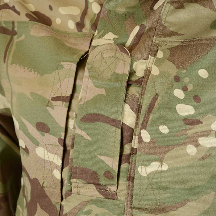 front loop british army mtp 23 combat shirt used