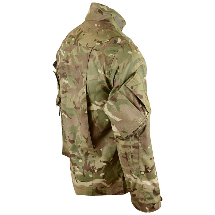 used british army mtp 23 combat shirt rear angled view