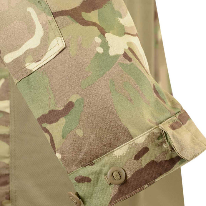 close up cuff british army mtp 23 ubac shirt olive grade 1