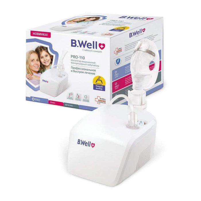 B.Well Compressor Nebulizer Pro-110 - Makkah Pharmacy