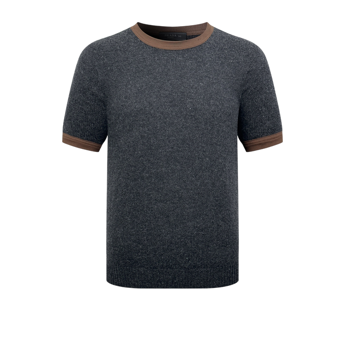 Cashmere crew neck sweater