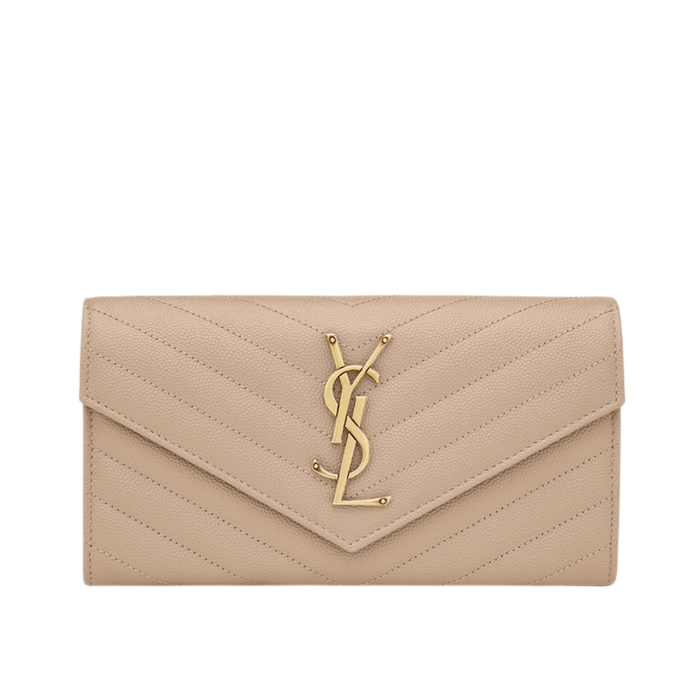 CASSANDRE MATELASSÉ LARGE FLAP WALLET