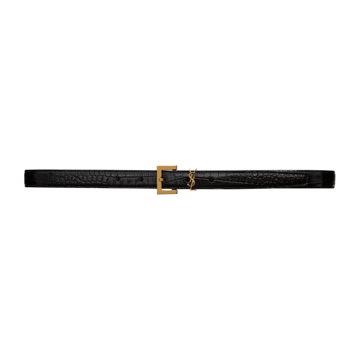 CASSANDRE THIN BELT with square buckle
