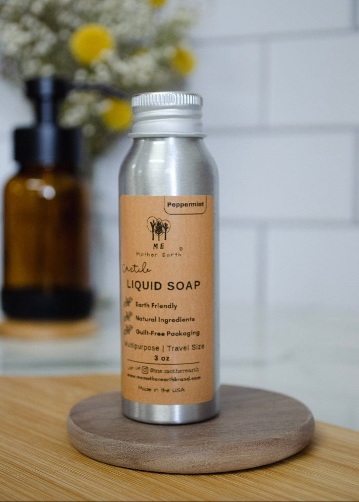 Castile Soap: All-in-One Soap Trial Size - 3oz