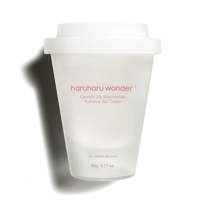 Haruharu Wonder Centella 5% Niacinamide Radiance Gel Cream Nudie Glow Australia