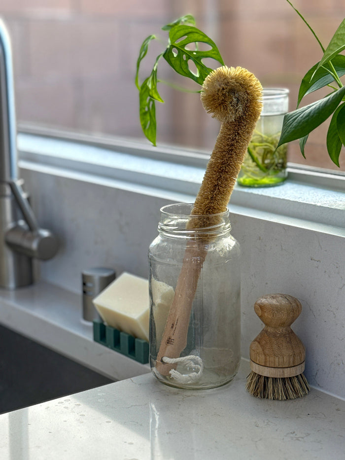 Coconut Bottle Scrub Brush