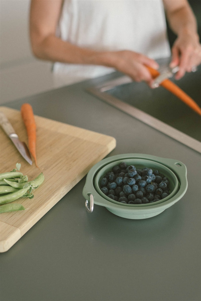 Collapsible Silicone Dog Bowl
