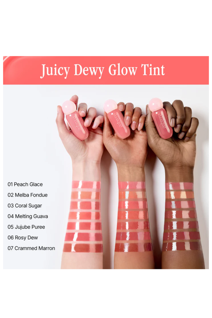 Dasique Juicy Dewy Glow Tint 01 Peach Glace