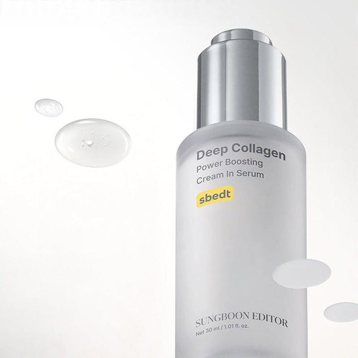 Deep Collagen Power Boosting Cream In Serum