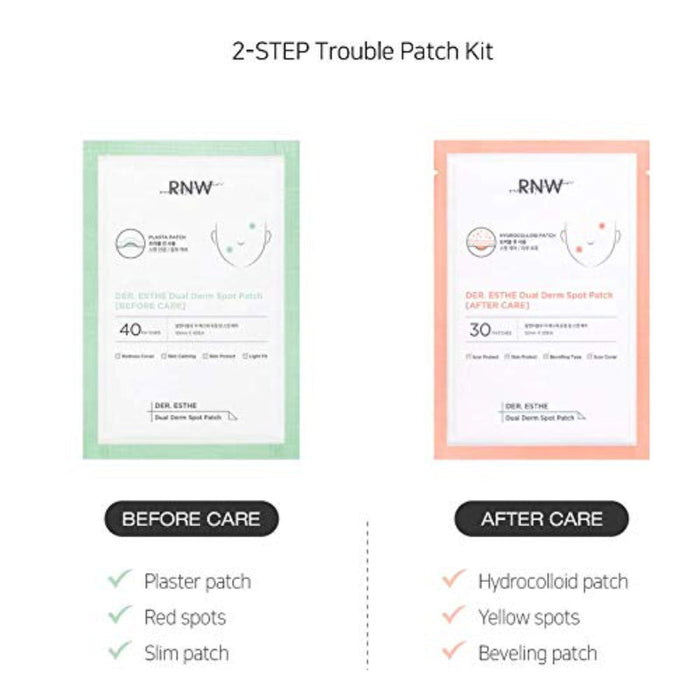 Der. Esthe Dual Derm Spot Patch - Korean-Skincare