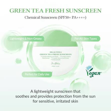 Dr.Althea Green Tea Fresh Sunscreen 45ml