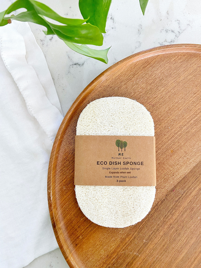 Eco Dish Sponges: Single Layer 3-Pack