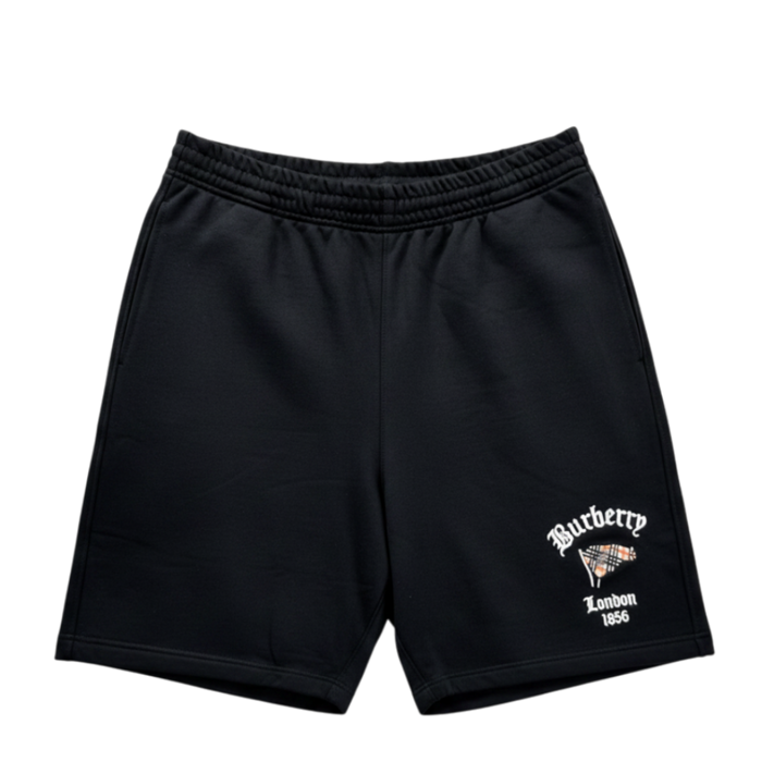 Embroidered Logo Cotton Sweat Shorts