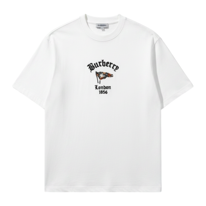 Embroidered Logo Cotton T-Shirt