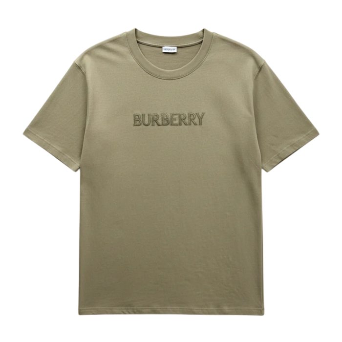 Embroidered Logo Cotton T-Shirt