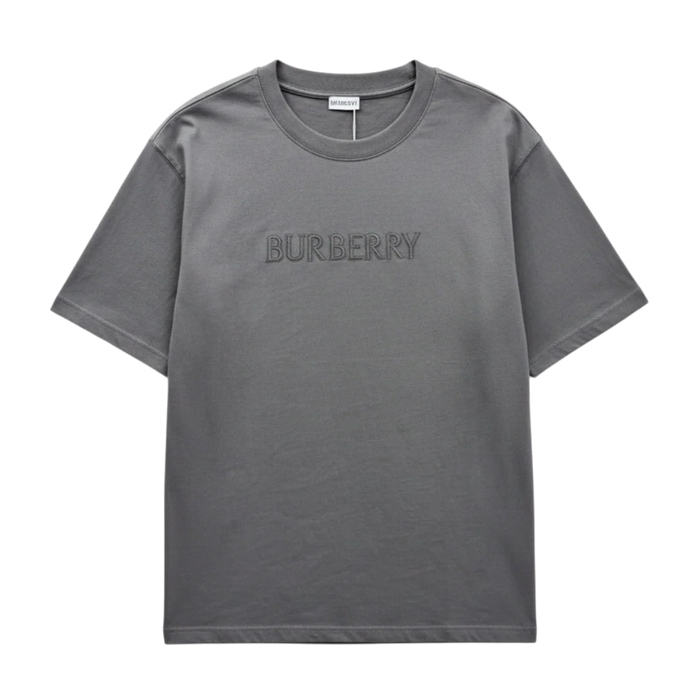 Embroidered Logo Cotton T-Shirt