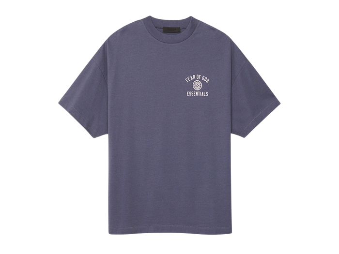 ESSENTIALS Marine University Crew Neck T-Shirt