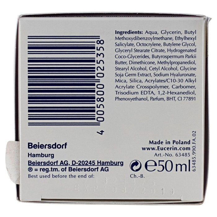 Eucerin Anti-Aging Hyaluron Filler Day Cream for Dry Skin SPF15+, 50ml - Makkah Pharmacy