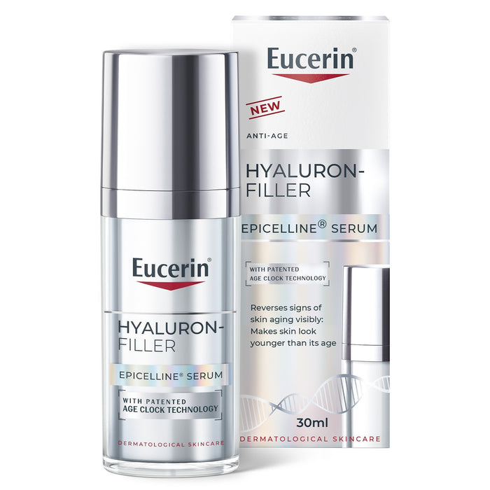 Eucerin Epicelline Hyaluron-Filler Anti-Aging Facial Serum, 30ml - Makkah Pharmacy