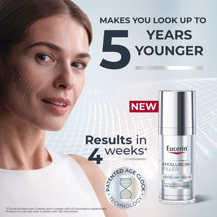 Eucerin Epicelline Hyaluron-Filler Anti-Aging Facial Serum, 30ml - Makkah Pharmacy