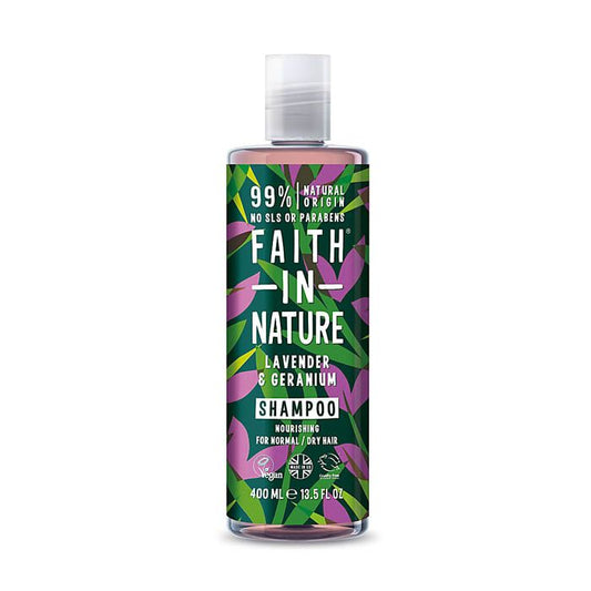 Faith In Nature Shampoo Lavender & Geranium 400 ml Faith In Nature