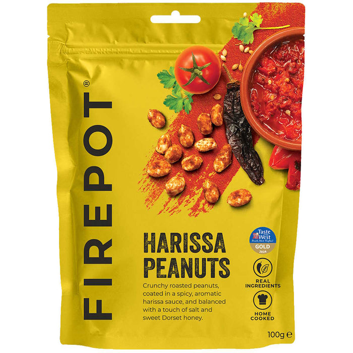 firepot harissa roasted peanuts