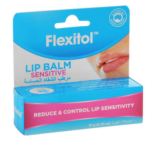 Flexitol Lip Balm for Sensitive Lips, 1 Piece - Makkah Pharmacy