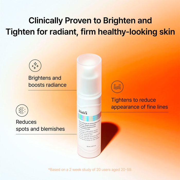 Klairs Freshly Juiced Vitamin Charging Serum Nudie Glow Australia