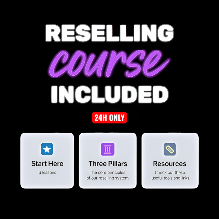 Full Reselling Guide