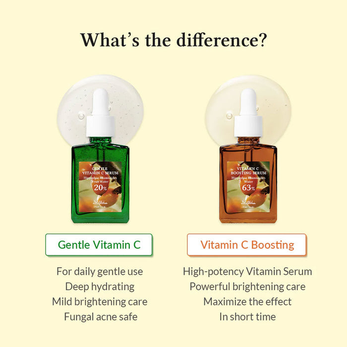 Dr. Althea Vitamin C Serum Difference Comparison Nudie Glow Australia