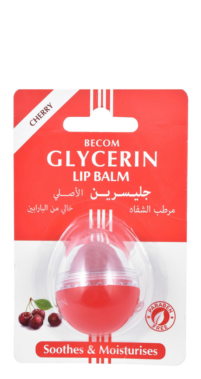 Glycerin Cherry Lip Balm GLBC9P - Makkah Pharmacy