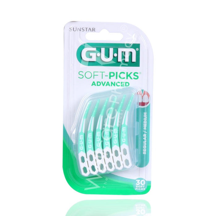 G.U.M Soft-Picks Advanced 650 30 Regular Picks