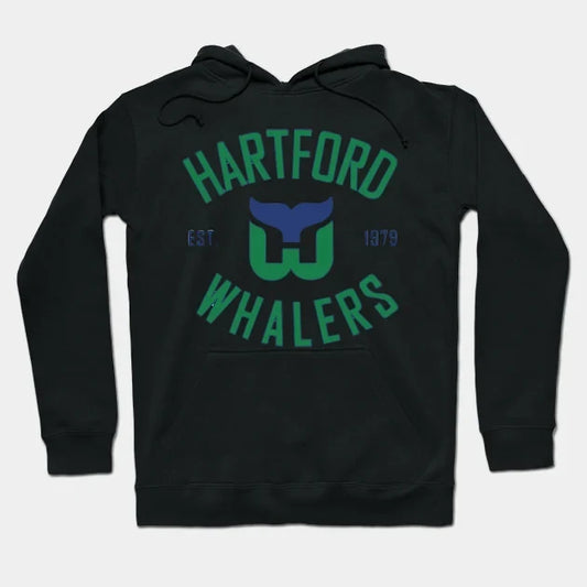 Hartford Whalers Est 1979 Hoodie