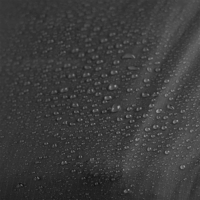 highlander ducks back raincover black material swatch small