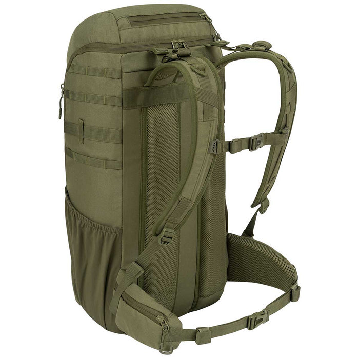 side angle highlander eagle 3 backpack 40l ranger green