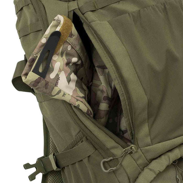 outer access main compartment highlander ranger green eagle 3 backpack 40l
