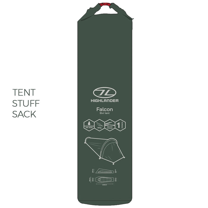 stuff sack for highlander falcon bivvy tent