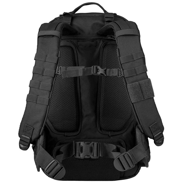 black highlander 45l harrier full clamshell v2 pack with airmesh back
