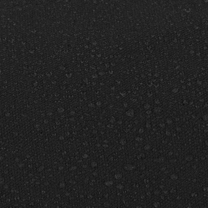 black material swatch on highlander 12 inch heavyweight canvas kit bag