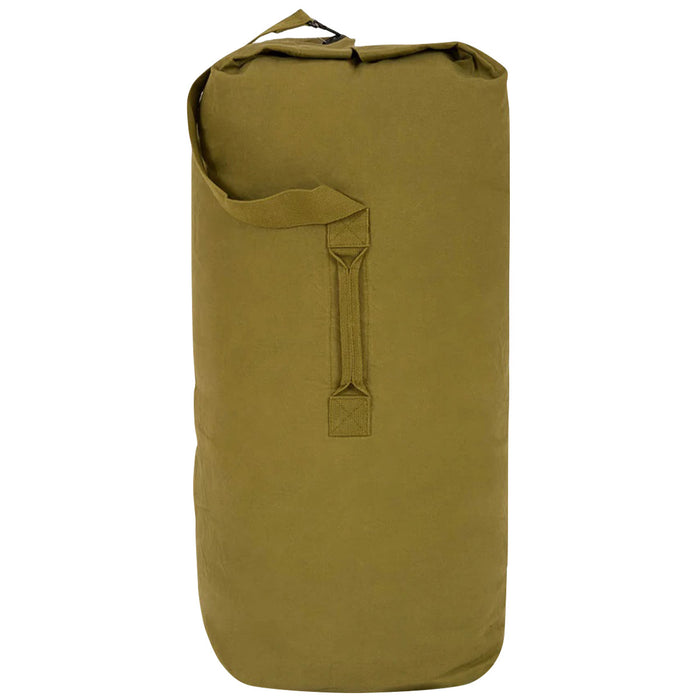 highlander heavyweight canvas kit bag 14 inch olive