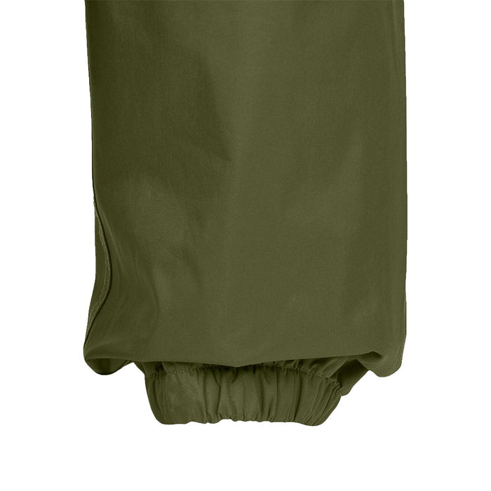cuff on highlander kids tempest trousers olive