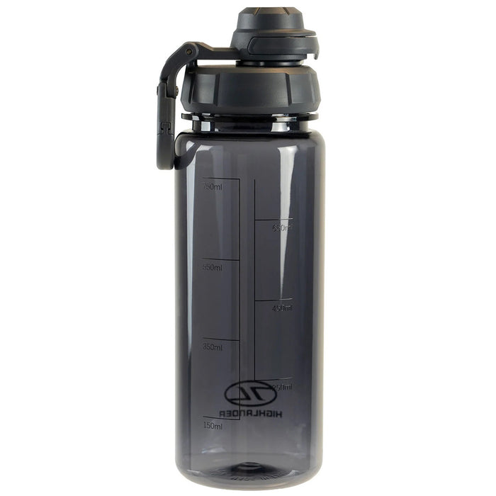highlander laguz 750 tritan water bottle black 750ml
