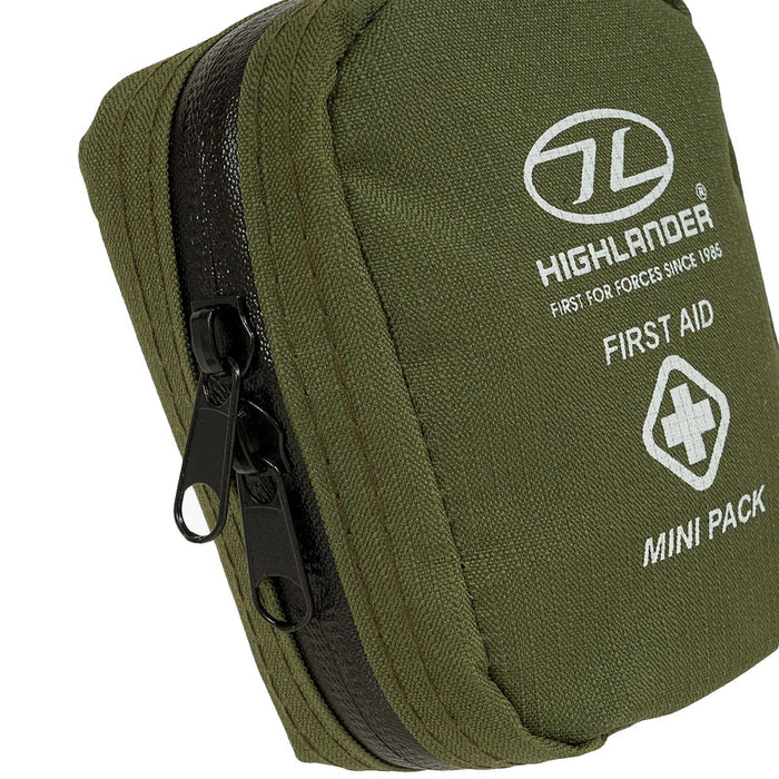 two way zip of highlander first aid mini pack