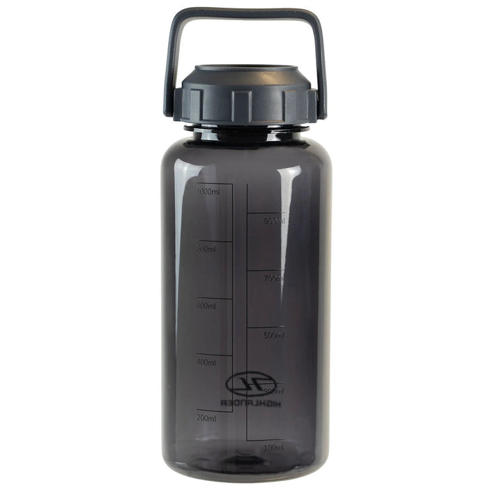 highlander njord 1l tritan water bottle 1l black