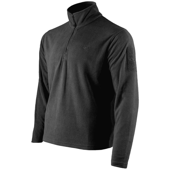 black highlander tactical ember fleece with quarter zip
