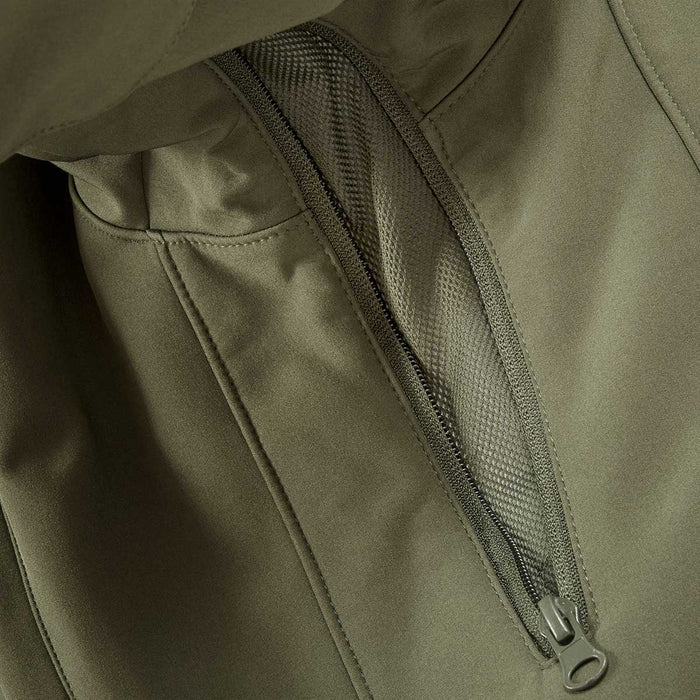under arm zip highlander tactical softshell jacket ranger green